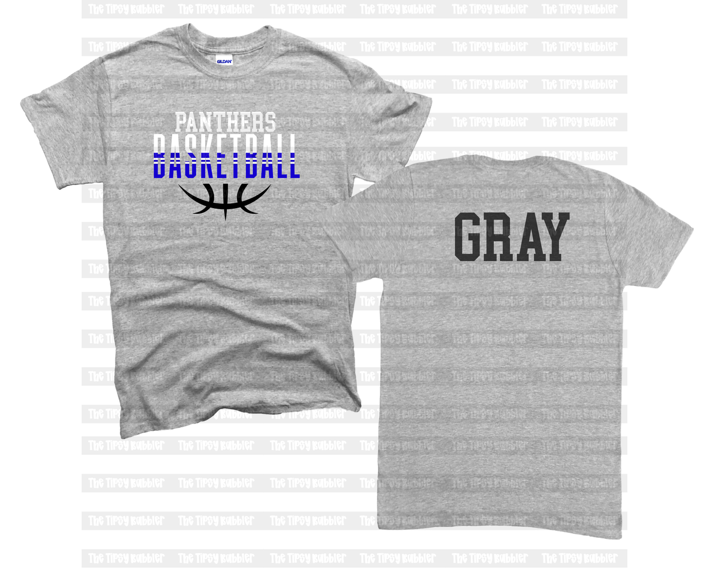 McCord Panther Basketball Grey