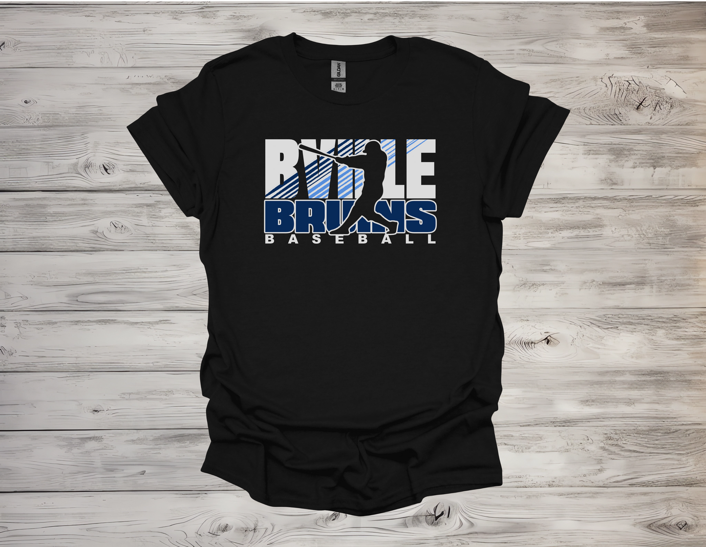 Bruins Baseball Black