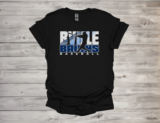 Bruins Baseball Black