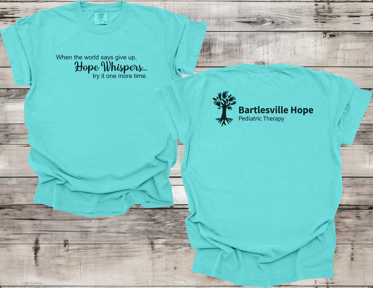 Bartlesville Hope Pediatric Therapy Comfort Colors