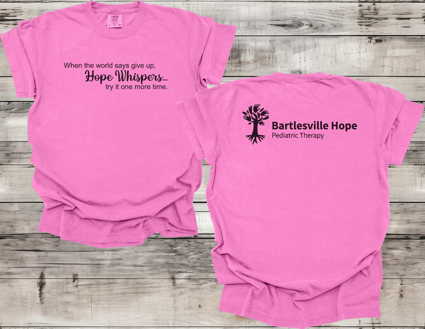 Bartlesville Hope Pediatric Therapy Comfort Colors