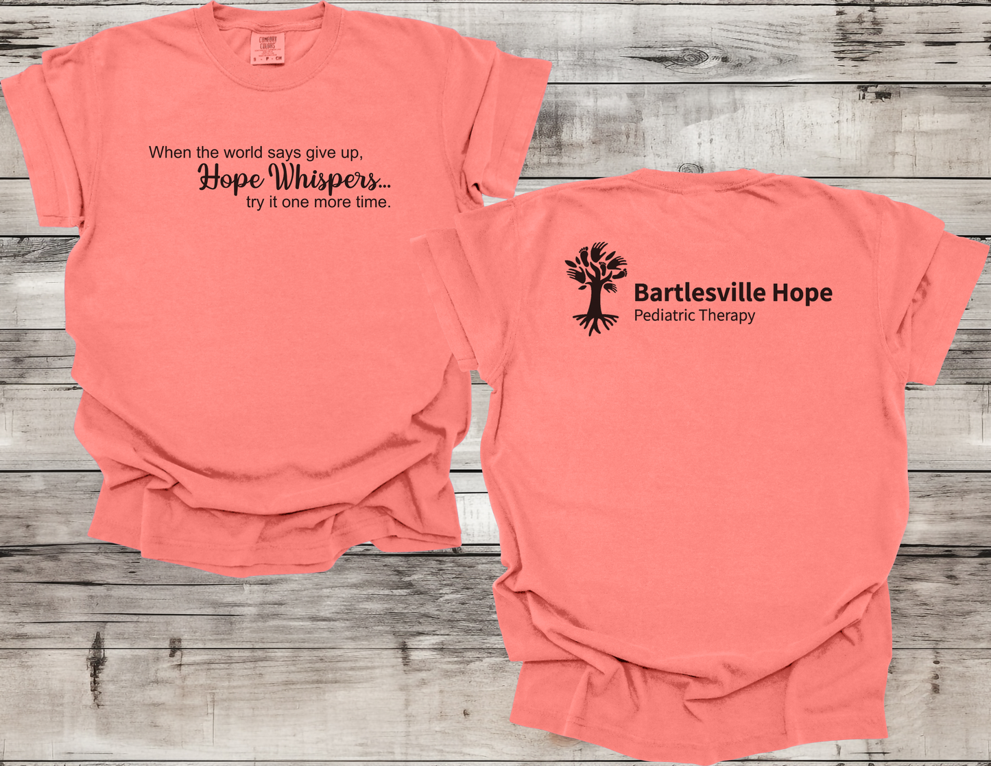 Bartlesville Hope Pediatric Therapy Comfort Colors