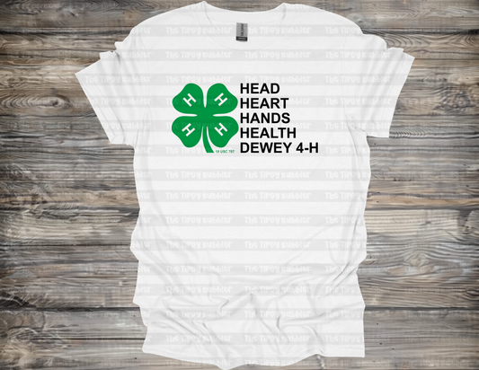 Dewey 4-H Tshirt