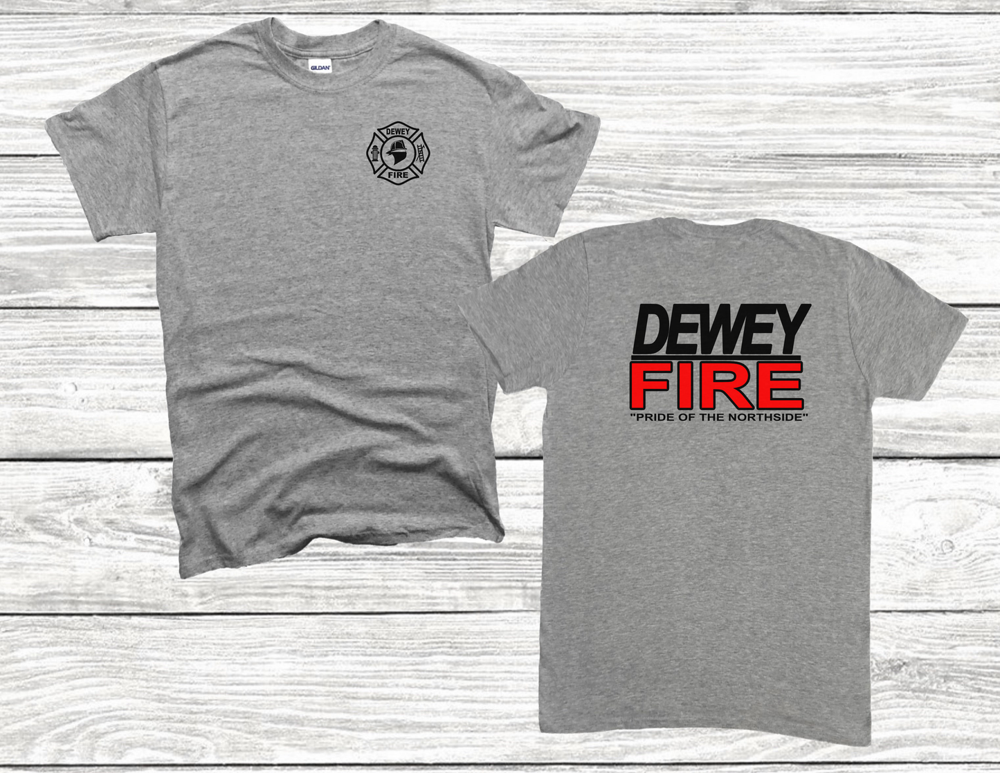 Dewey Fire T-shirt