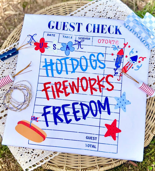 Hotdogs Fireworks Freedom