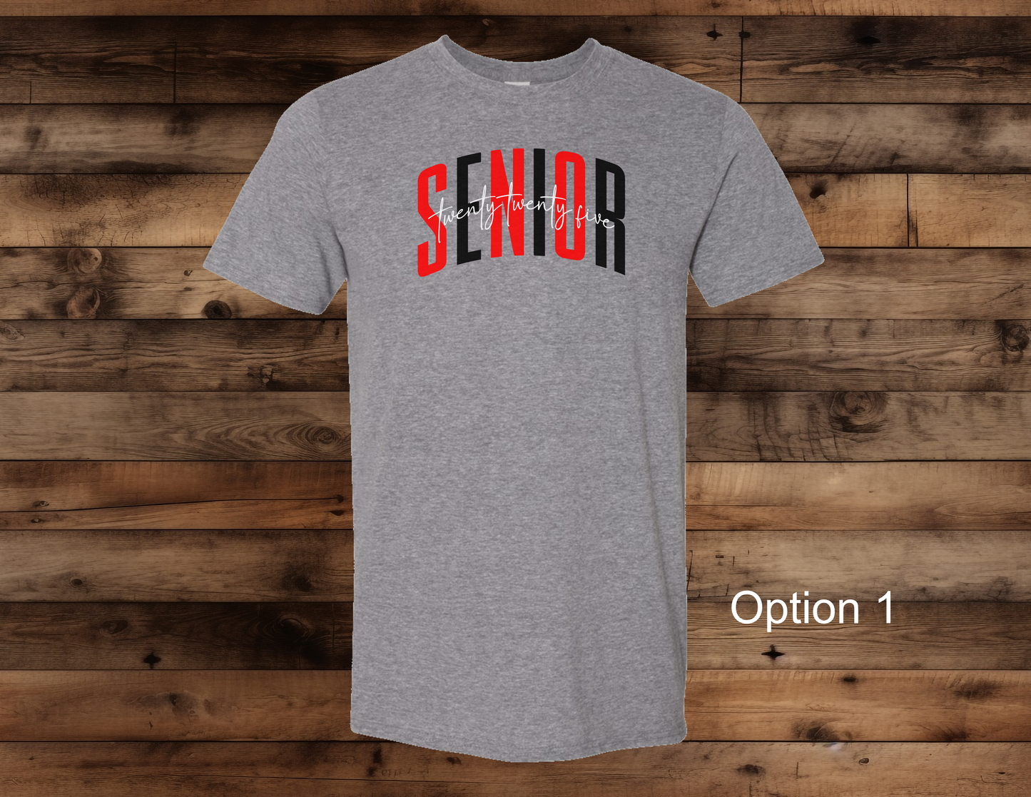 Short Sleeve Senior 2025 T-shirt