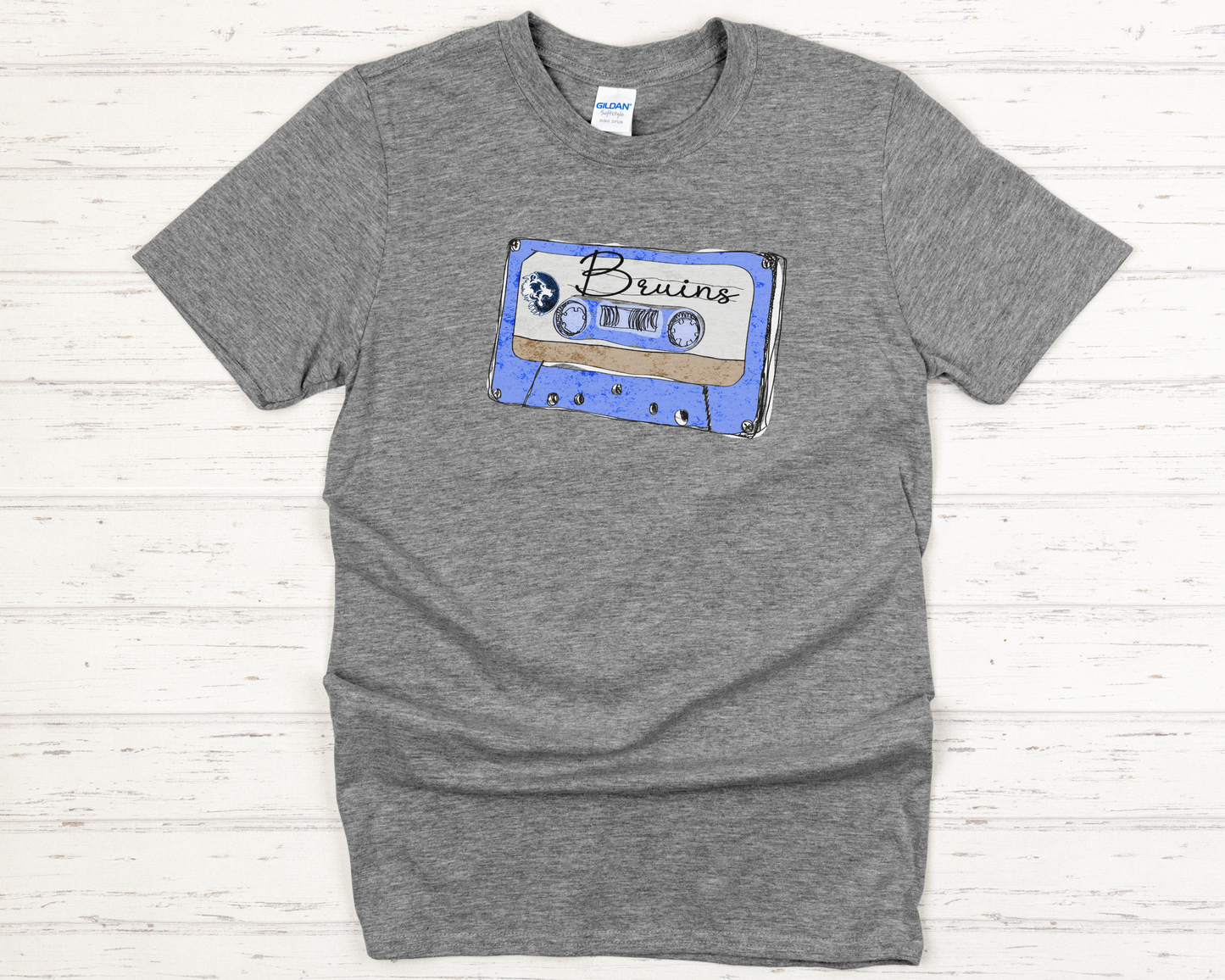 Short sleeve t-shirt Retro Cassette Tape